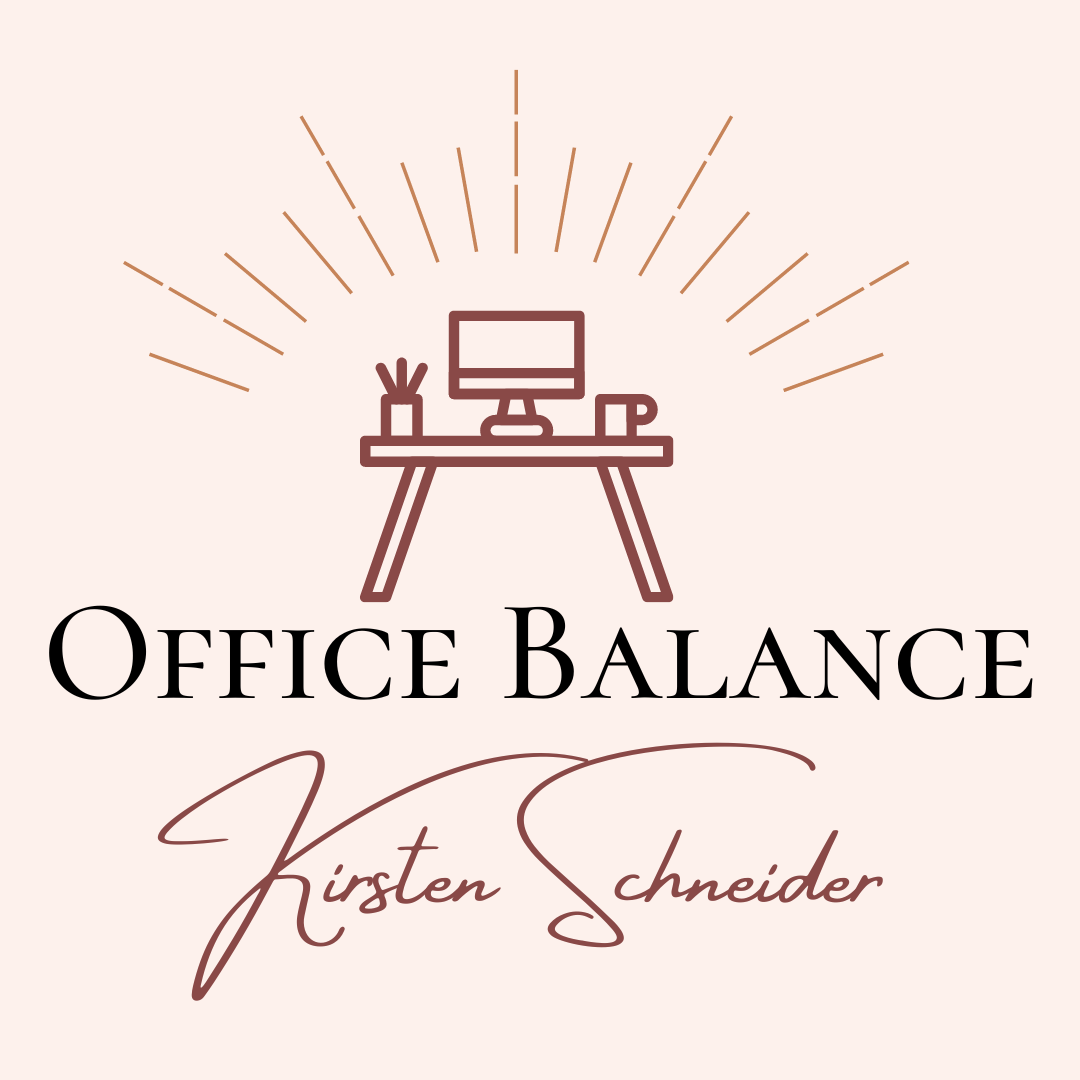Office Balance- Kirsten Schneider Logo